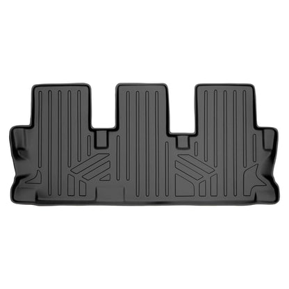 SMARTLINER Custom Fit Floor Liners For 2014-2019 Toyota Highlander with 2nd Row Bench Seat