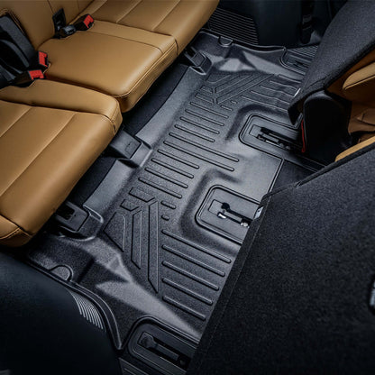 SMARTLINER Floor Liners for 2020-2025 Hyundai Palisade (2nd Row Bucket) and No In Between Coverage