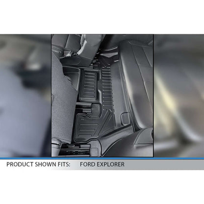 SMARTLINER Floor Liners for 2020-2025 Ford Explorer 7 Passenger