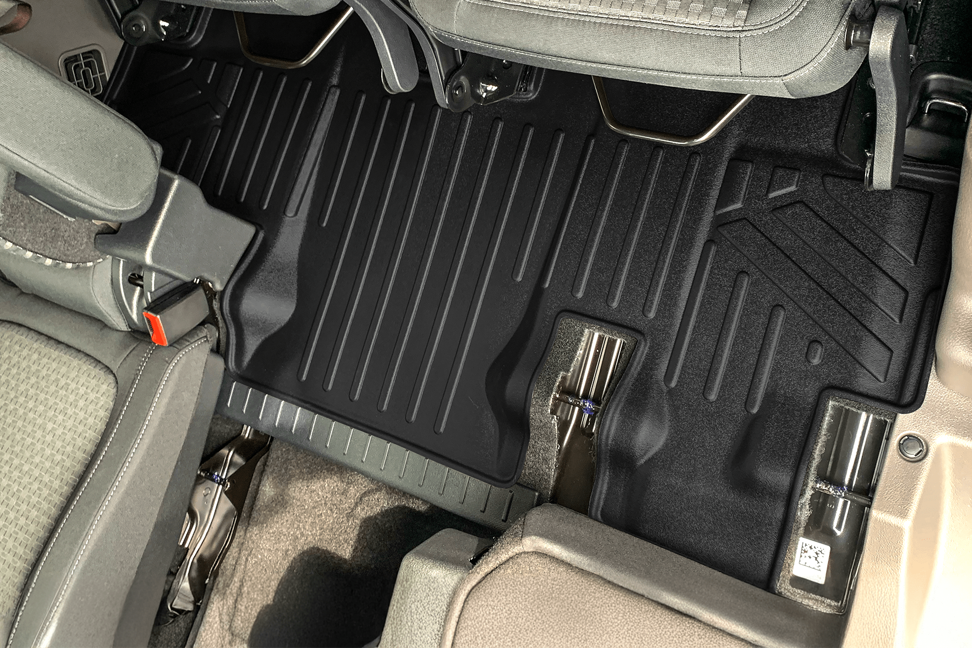 SMARTLINER Floor Liners for 2018-2025 Transit Connect With Vinyl and without secondary footrest (Short and Long Wheelbase)