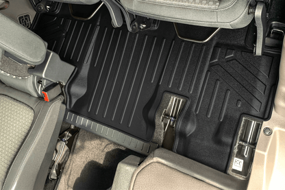 SMARTLINER Floor Liners for 2014-2020 Transit Connect With Carpet (Long Wheelbase & 2nd Row Bucket Seats)