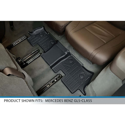 SMARTLINER Floor Liners for 2020-2024 Mercedes-Benz GLS-Class 6 Passenger (2nd Row Bucket)