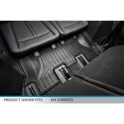 SMARTLINER Floor Liners for 2021-2026 Kia Sorento ((2nd Row Bench))