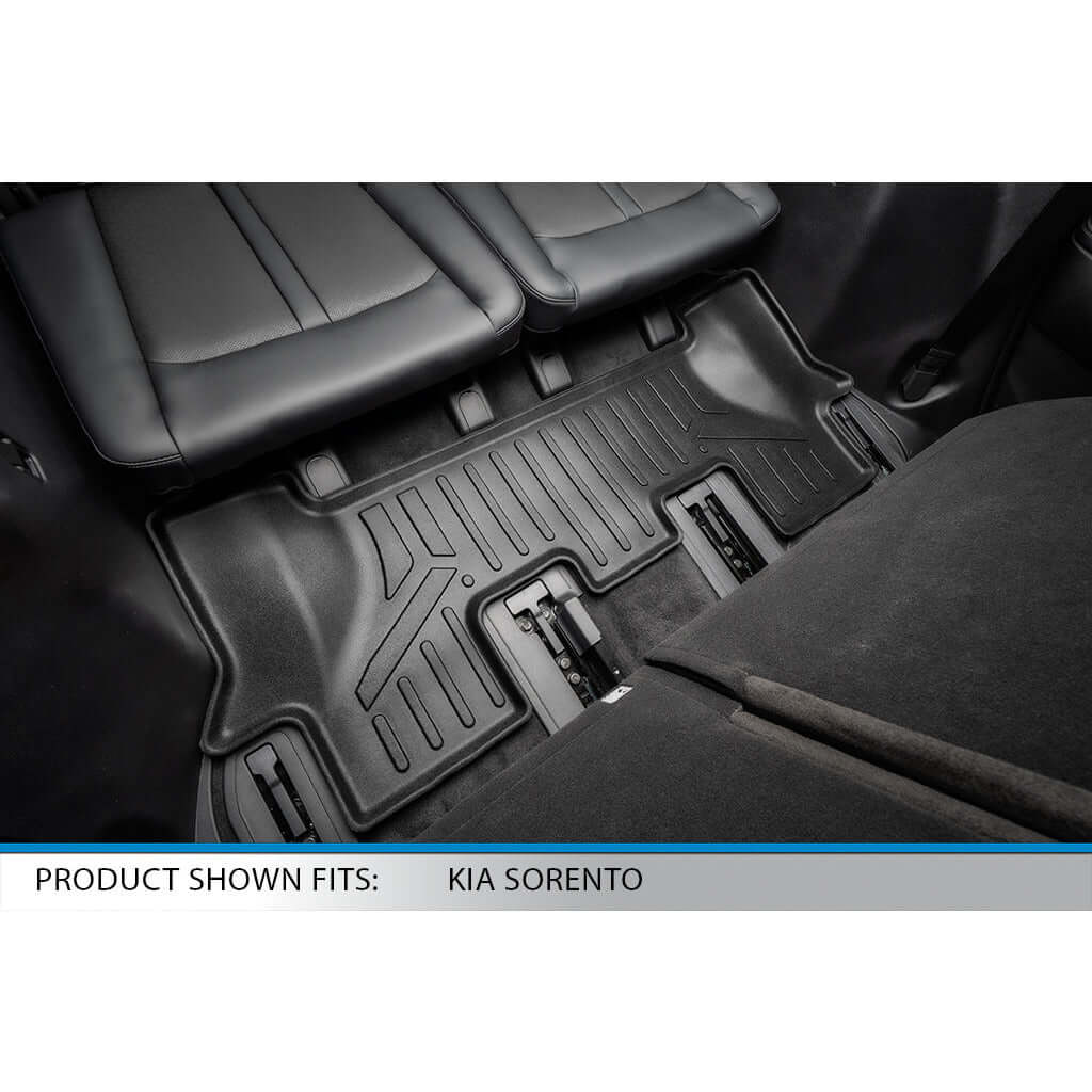SMARTLINER Custom Fit Floor Liners For 2021-2026 Kia Sorento (with 2nd Row Bucket Seats)