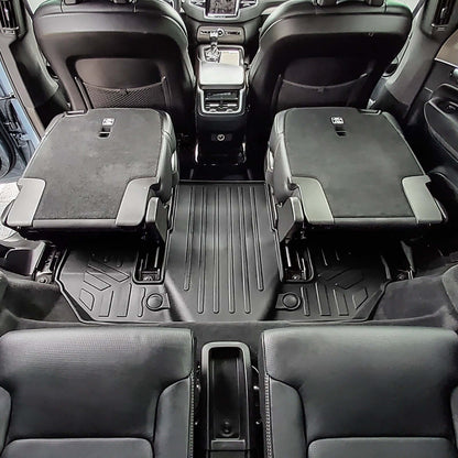 SMARTLINER Floor Liners for 2020-2026 Volvo XC90 (7 Passenger Models. No Plug-in Hybrid Models)