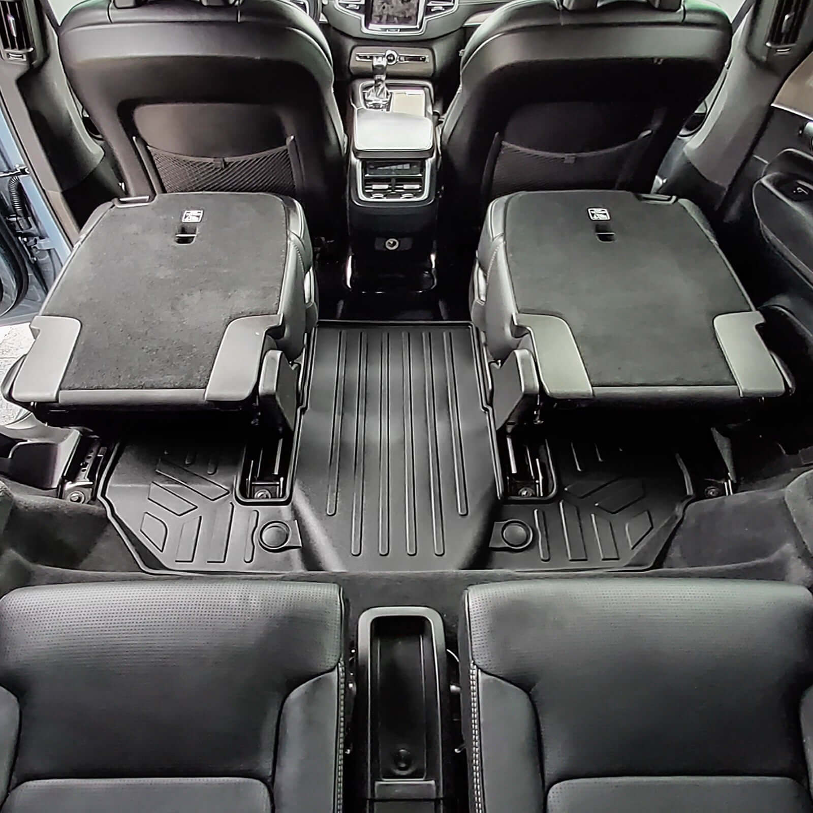 SMARTLINER Custom Fit Floor Liners For 2021-2026 Volvo XC90 (7 Passenger Models)