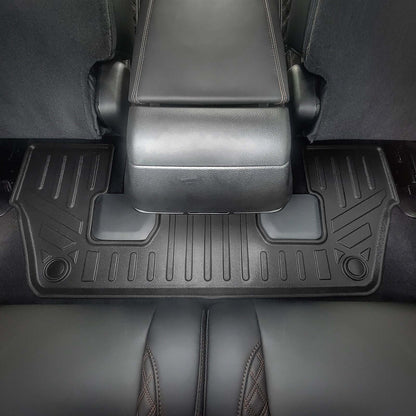 SMARTLINER Floor Liners for 2021-2026 Jeep Grand Cherokee L w/ 2nd Row Bucket Seats and center console (No subwoofer)