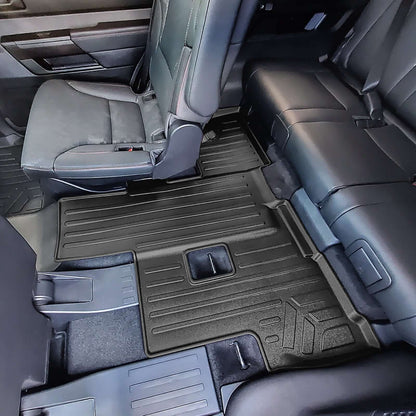 SMARTLINER Floor Liners for 2023-2026 Toyota Sequoia (7 Passenger Model without Center Console)