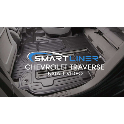 SMARTLINER Custom Fit Floor Liners For 2018-2023 Chevrolet Traverse with 2nd Row Bucket Seats