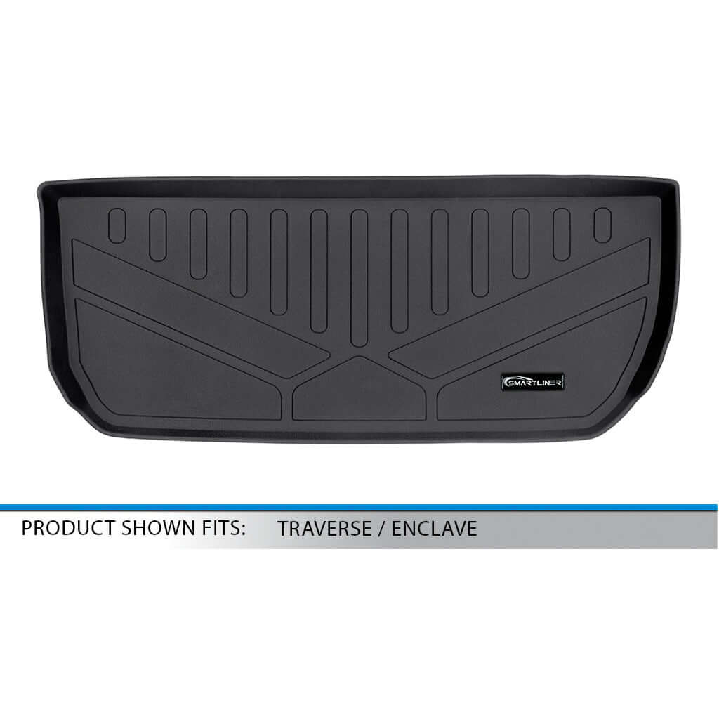 SMARTLINER Floor Liners for Traverse/Enclave/Acadia/Outlook ((2nd Row Bench))