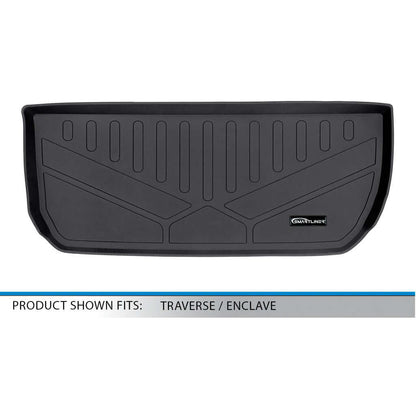 SMARTLINER Floor Liners for Traverse/Enclave/Acadia/Outlook ((2nd Row Bench))