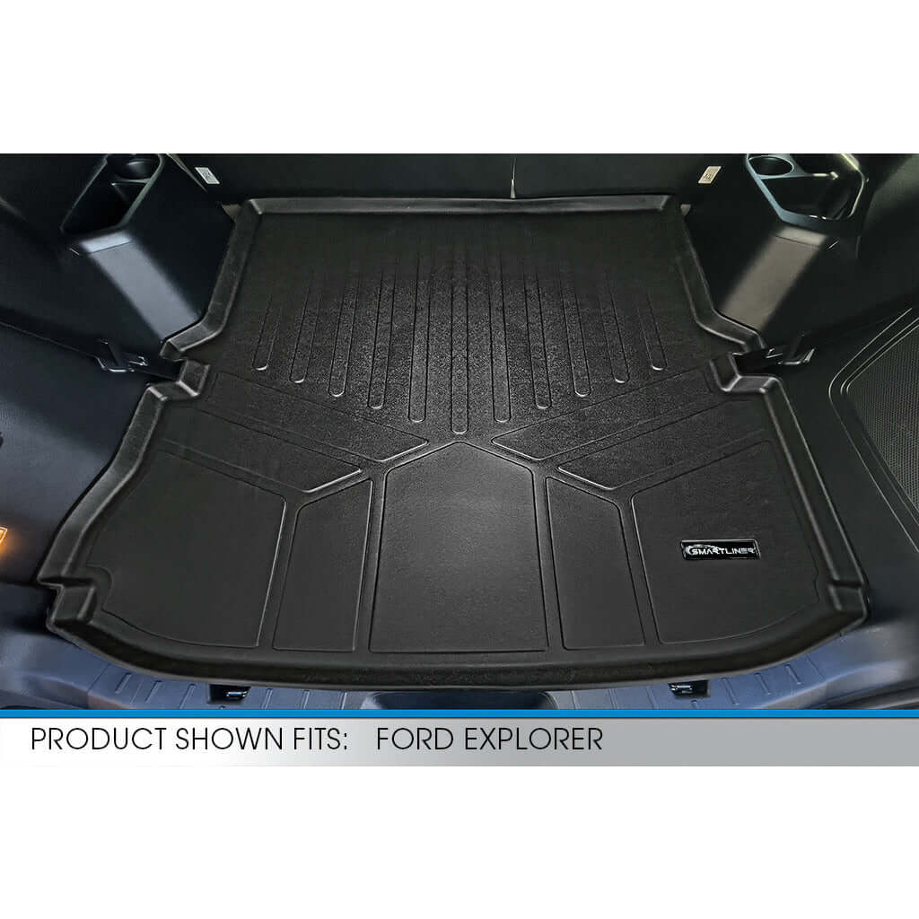 SMARTLINER Custom Fit Floor Liners For 2011-2014 Explorer (without 2nd Row Center Console)
