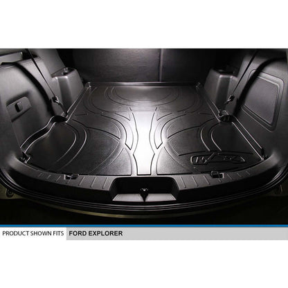 SMARTLINER Custom Fit Floor Liners For 2017-2019 Ford Explorer with 2nd Row Center Console