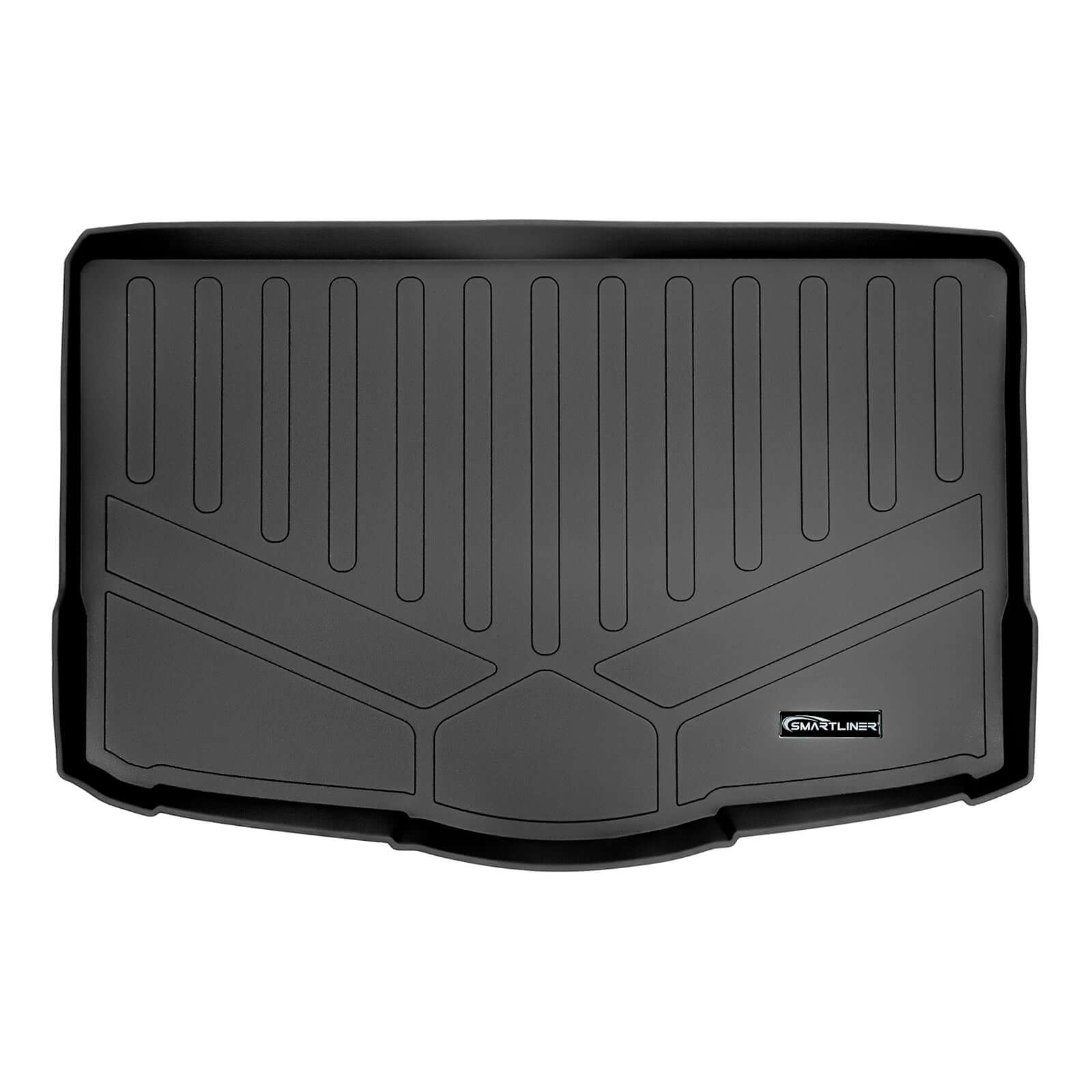 SMARTLINER Floor Liners for 2017-2024 Nissan Rogue Sport - Factory Cargo Tray in Lowest Position