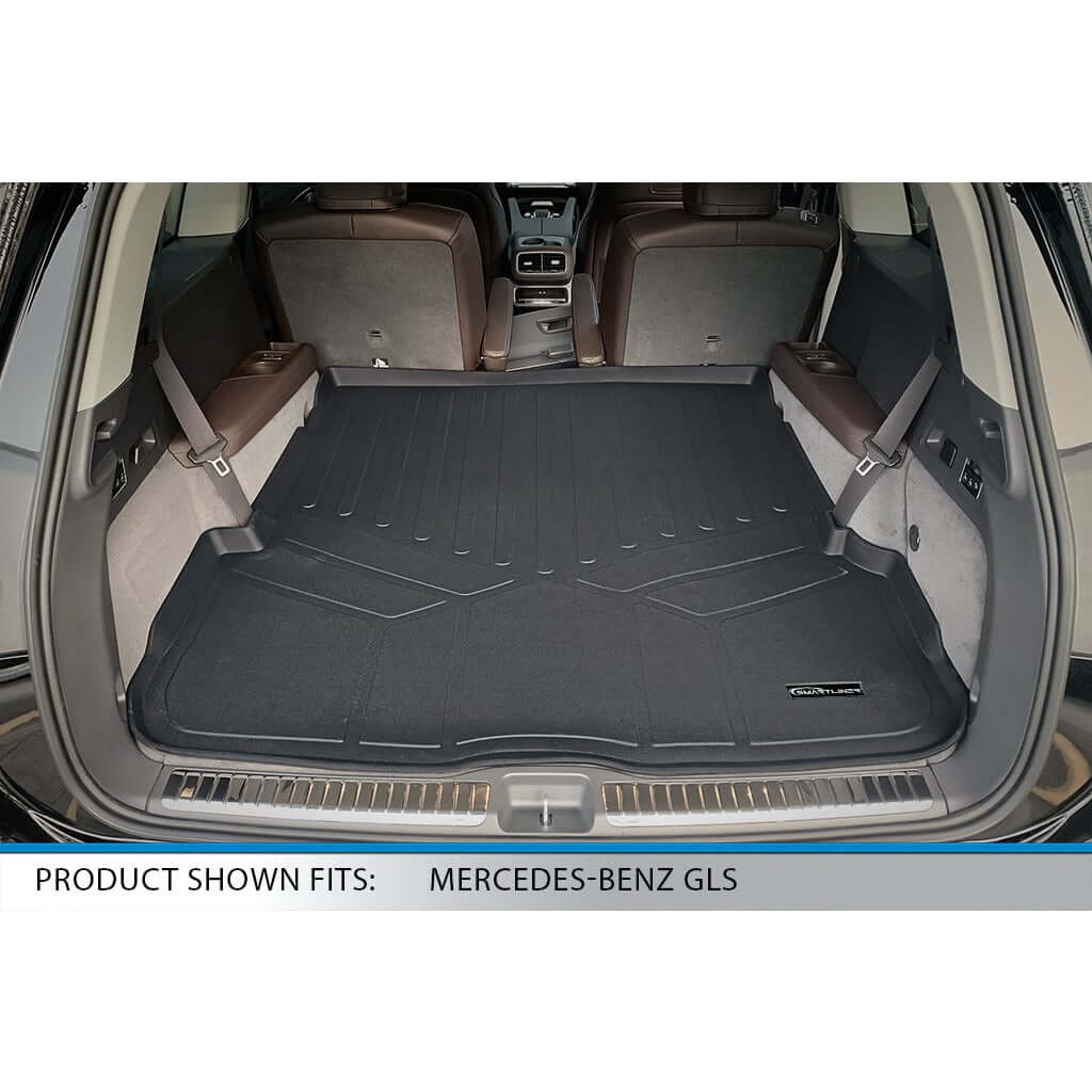 SMARTLINER Floor Liners for 2020-2024 Mercedes-Benz GLS-Class 6 Passenger (2nd Row Bucket)