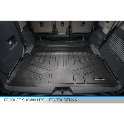 SMARTLINER Custom Fit Floor Liners For 2021-2026 Toyota Sienna with 2nd Row Bucket Seats no Spare Tire