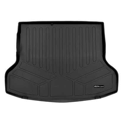 SMARTLINER Floor Liners for 2019-2022 Hyundai Ioniq Hybrid Blue Trim no Subwoofer in Cargo Area (Does Not Fit Electric Models)