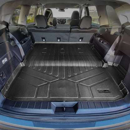 Smart Trim™ Floor Liners For 2019-2026 Subaru Ascent (2nd Row Bucket) and No Subwoofer in the Cargo Area