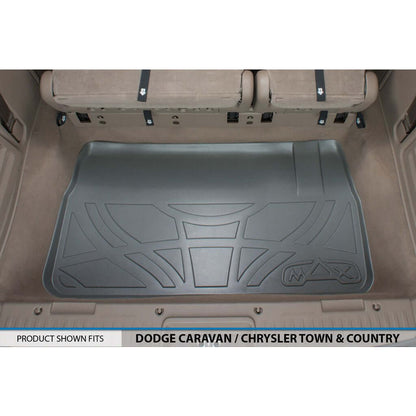 Smart Trim™ Floor Liners For 2013-2020 Dodge Grand Caravan (2nd Row Bucket) (1st Row Console)
