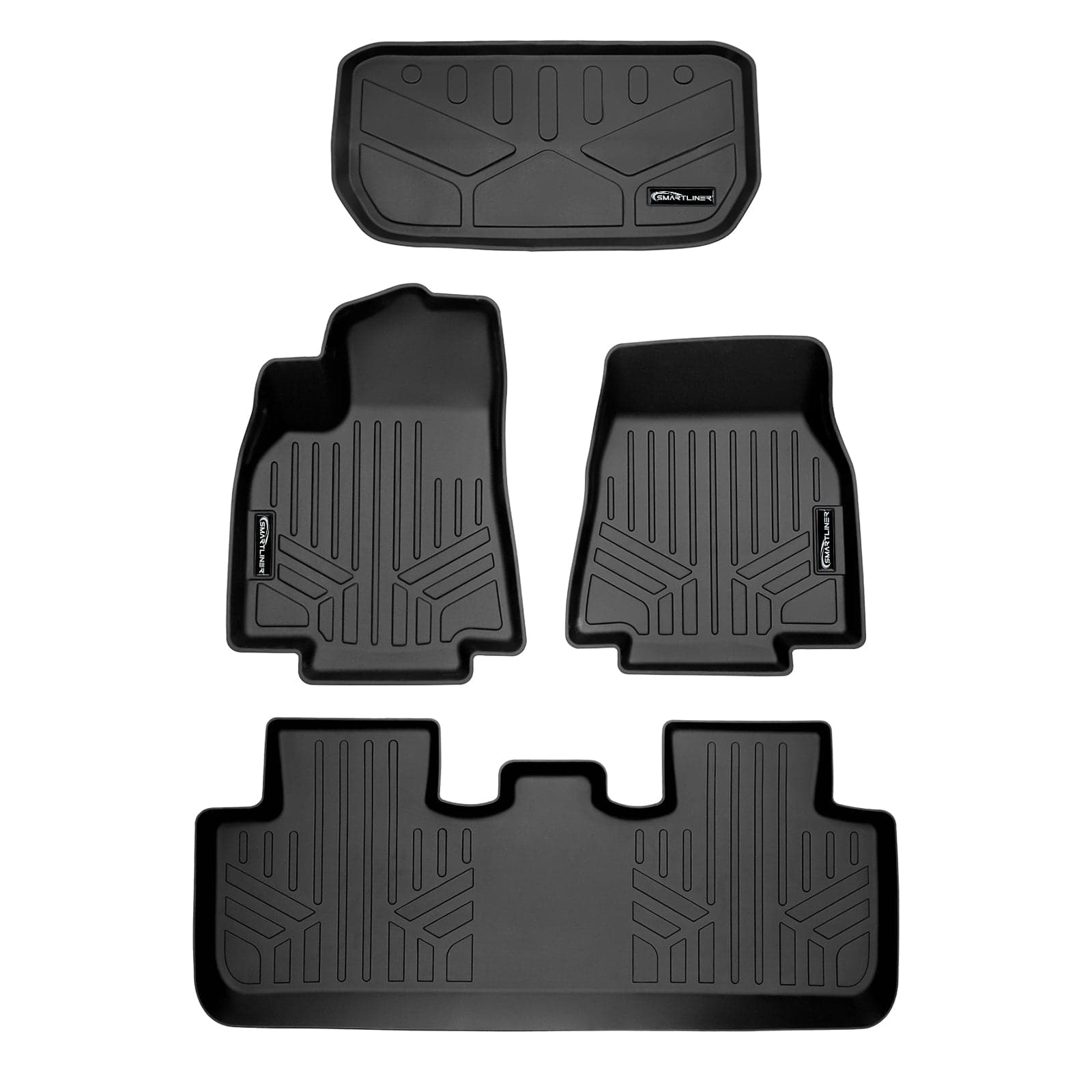 SMARTLINER Floor Liners for 2020-2025 Tesla Model Y (5 Passenger)