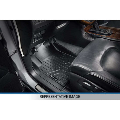 SMARTLINER Custom Fit Floor Liners For 1999-2007 Silverado Crew Cab/Sierra 1500/2500/3500 / 2000-2006 Tahoe/Yukon/Suburban/Yukon XL