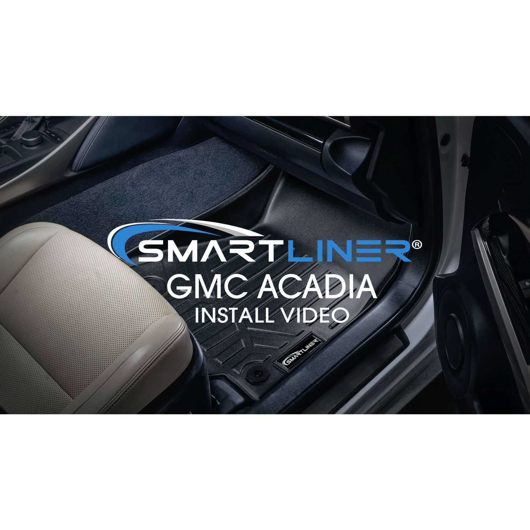 SMARTLINER Floor Liners for 2017-2023 GMC Acadia (5 Passenger)