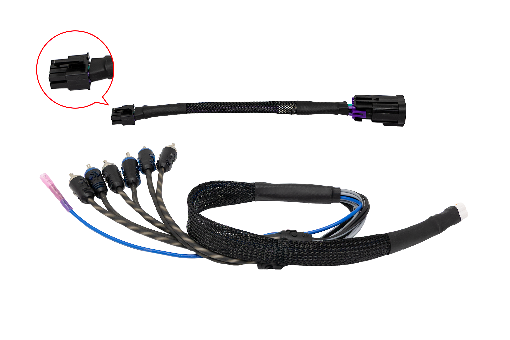 Kawasaki® Teryx H2 Garmin Tread® RCA OUTPUT KIT - 6 CH W/ REMOTE | UTVS-H2-GRM-RCA-OUT-KIT