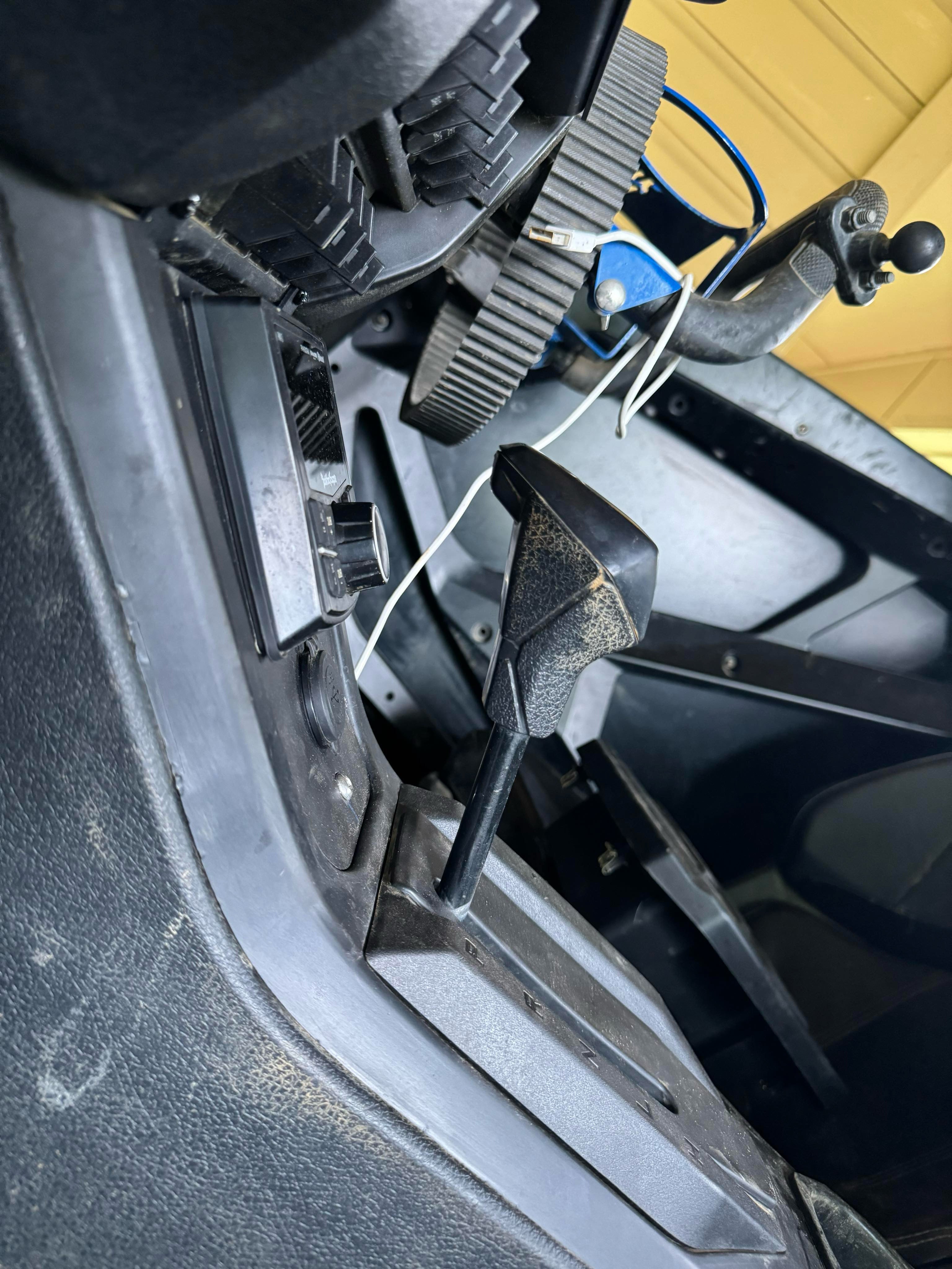 Polaris RZR Pro R Lower Dash Head Unit Mount (2020–2024)