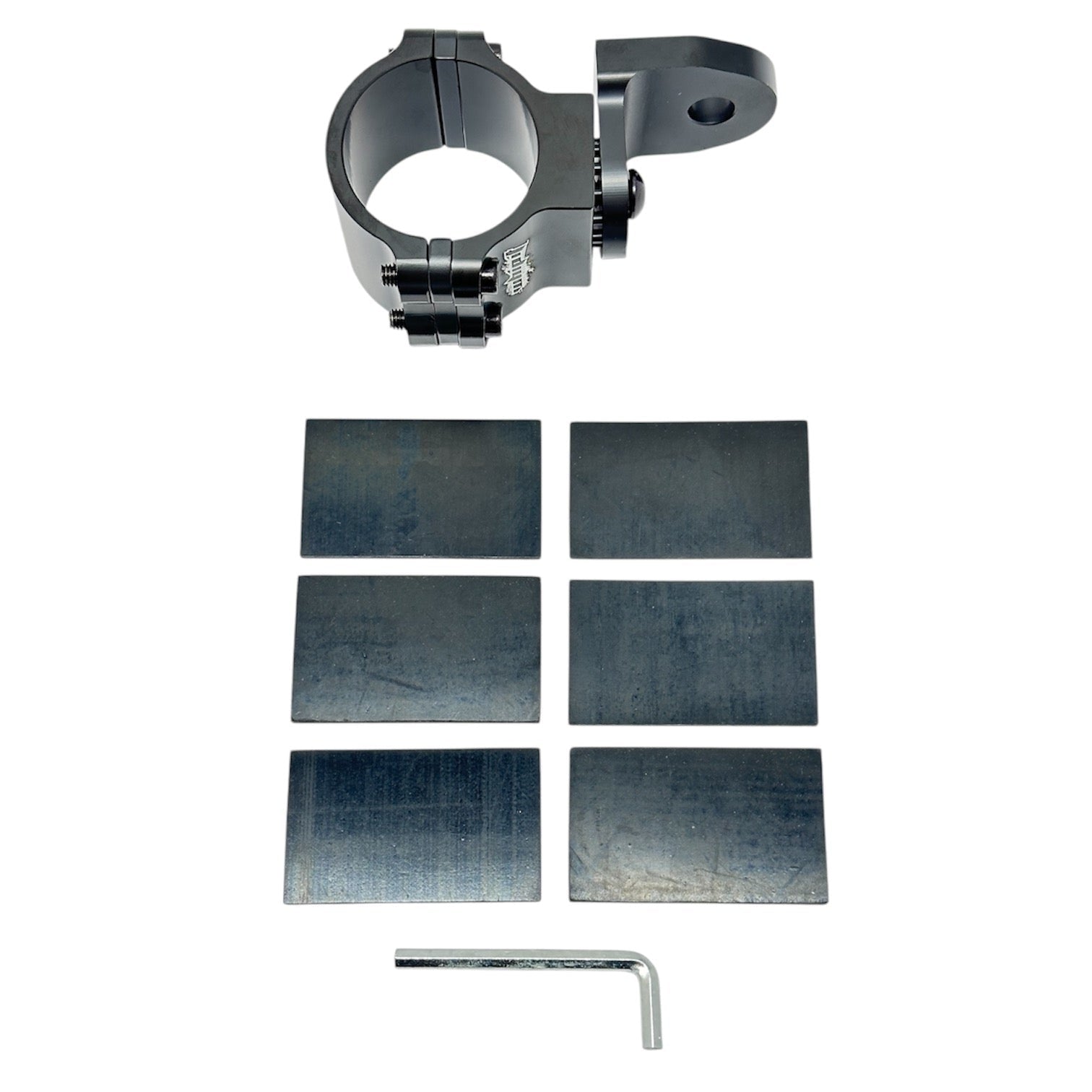 Adjustable UTV Roll Bar Mount – Universal Clamp for LED Whips, Flags & Accessories