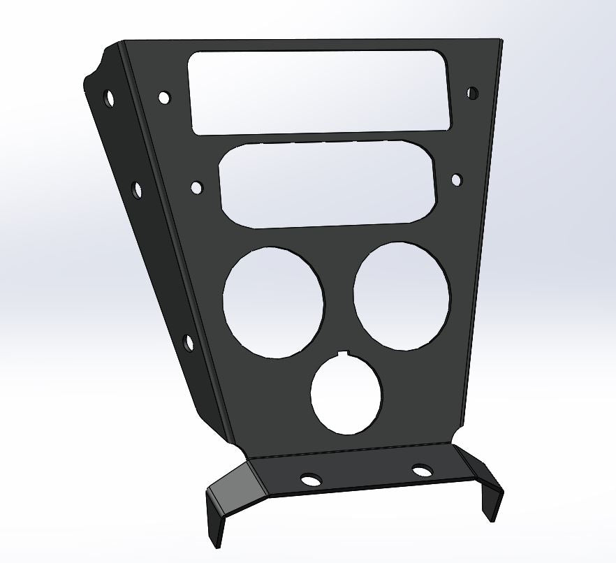 Can-Am X3 Custom Shorty Center Console (2017–2025)