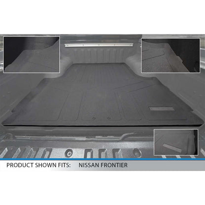 SmartCoverage™ Floor Liners For 2008-2021 Nissan Frontier Crew Cab with Dual Drivers Side Floor Posts