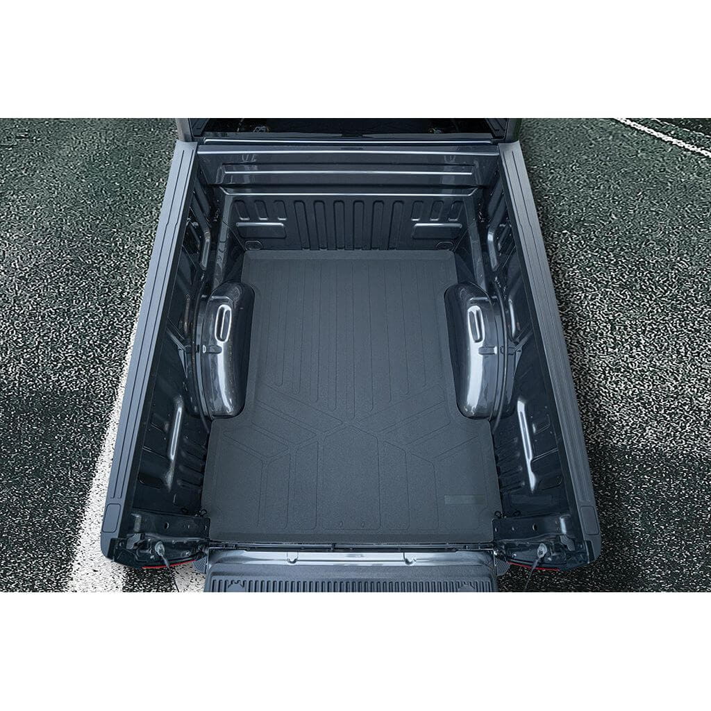 SmartCoverage™ Floor Liners For 2015-2026 Ford F-150 SuperCrew Cab with 1st Row Bench (No OTH) Vinyl with 2nd Rear Underseat Storage
