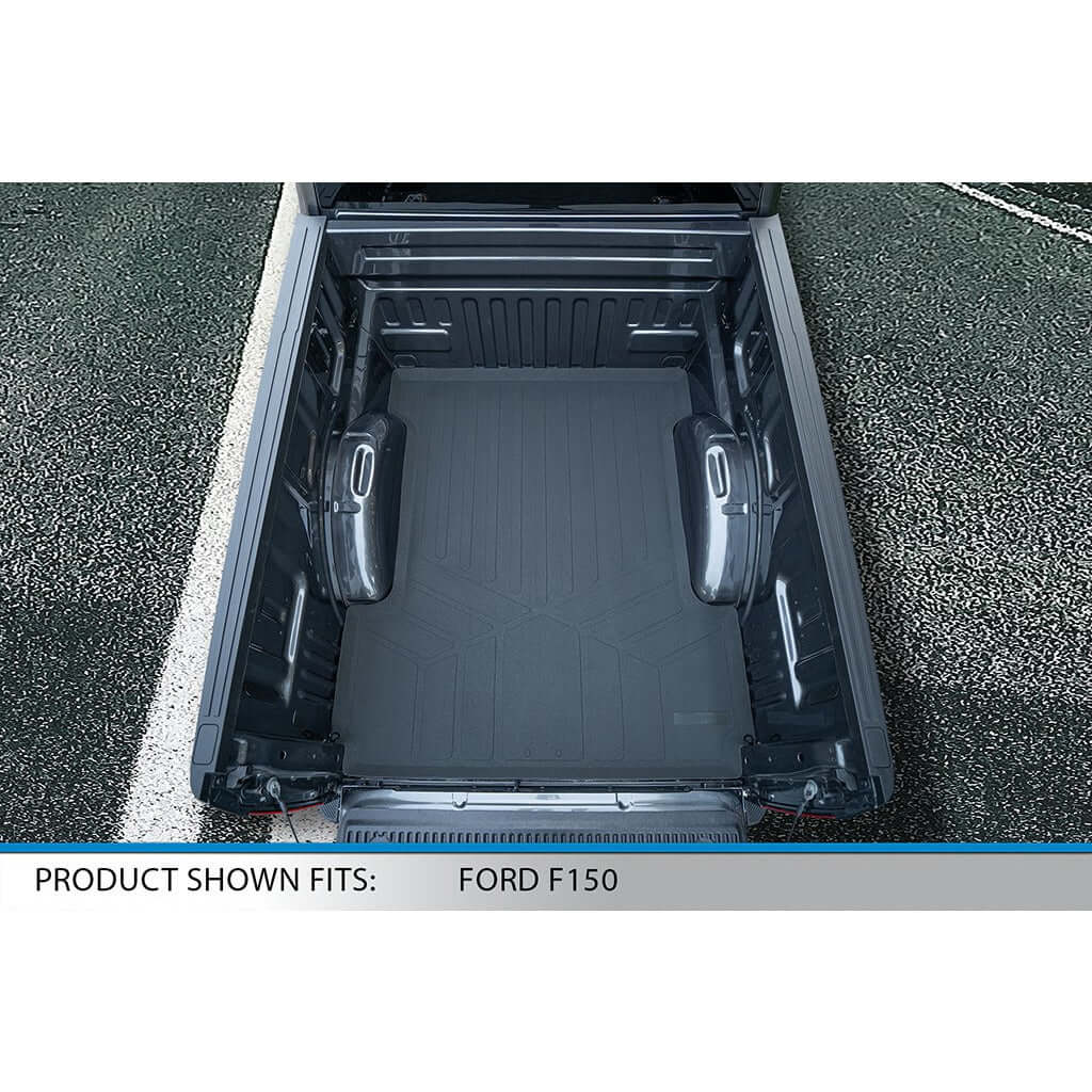 SmartCoverage™ Floor Liners For 2015-2026 Ford F-150 (SuperCrew 5'5 Bed Size)