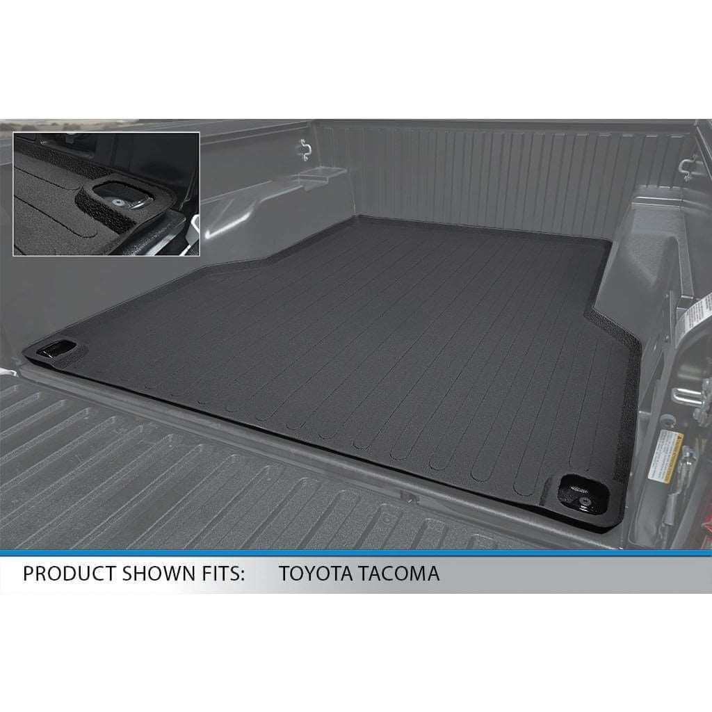 SmartCoverage™ Floor Liners For 2005-2024 Toyota Tacoma Double Cab (5'Bed Size Only)- K0207