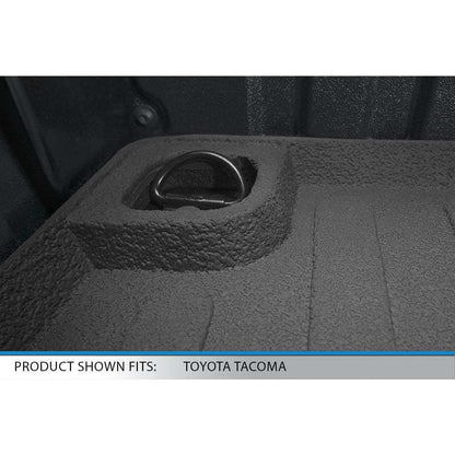 SmartCoverage™ Floor Liners For 2005-2024 Toyota Tacoma Double Cab (5'Bed Size Only)- K0207