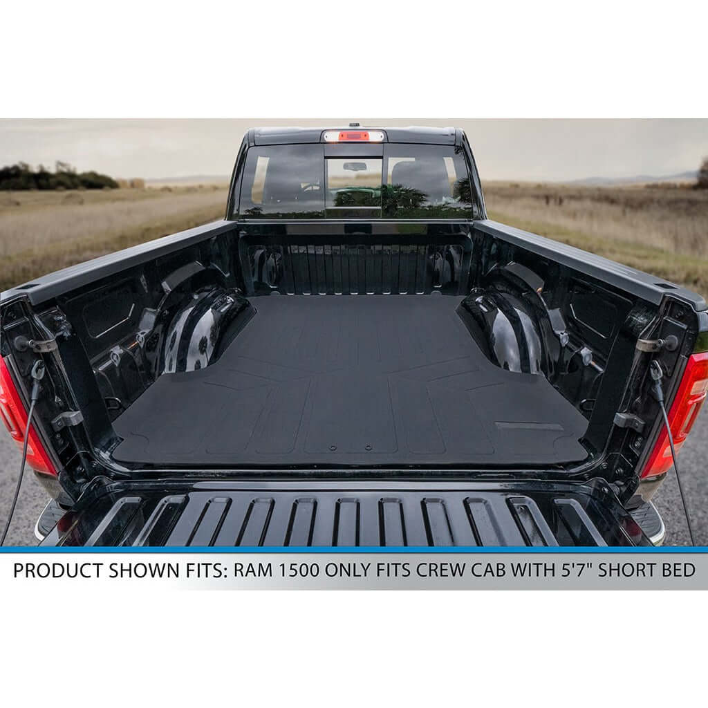 SmartCoverage™ Floor Liners For 2019-2024 RAM 1500 Crew Cab (5'7 Short Bed Only)- K0369