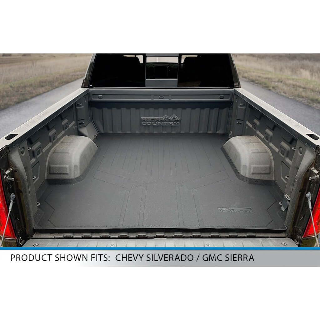 SmartCoverage™ Floor Liners For 2019-2026 1500 Silverado/Sierra Crew Cab No underseat bucket