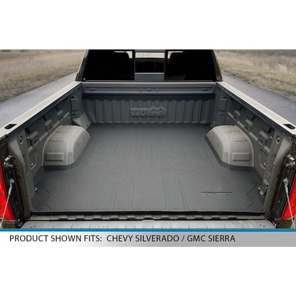 SmartCoverage™ Floor Liners For 2019-2026 1500 Silverado/Sierra Crew Cab No underseat bucket