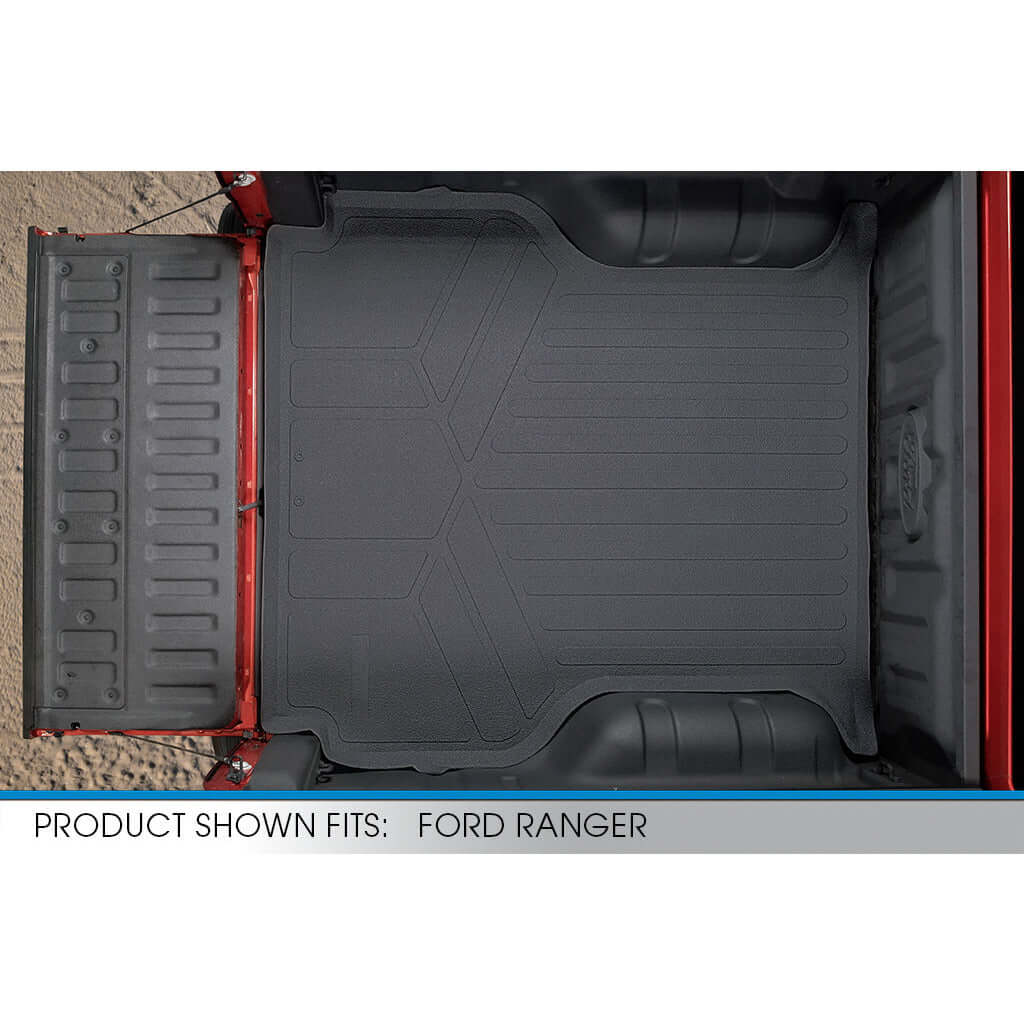 SmartCoverage™ Floor Liners For 2019-2021 Ford Ranger SuperCrew Cab (5' Bed Size Only)- K0410