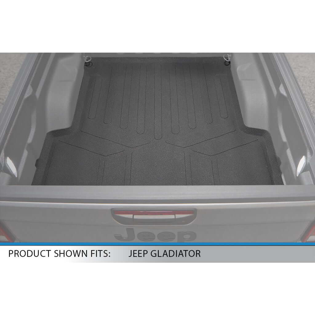 SmartCoverage™ Floor Liners For 2020-2026 Jeep Gladiator with Non Lockable Rear Underseat Storage