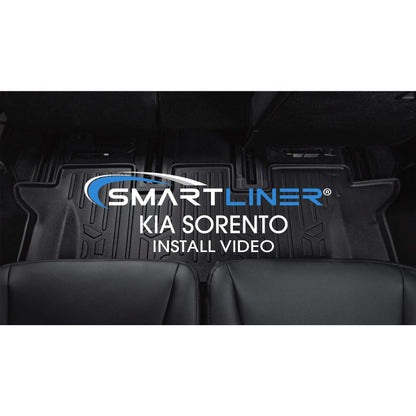 SMARTLINER Custom Fit Floor Liners For 2016-2020 Kia Sorento (5 Passenger Model Only)