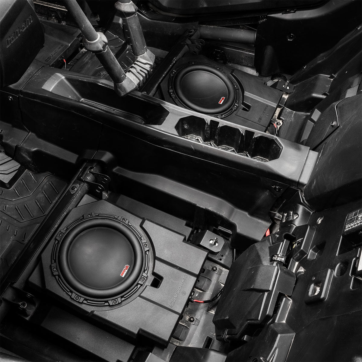 2024-2026 Can-Am® Maverick R 4-Seater Rear-Seat (LH or RH) Subwoofer Enclosure