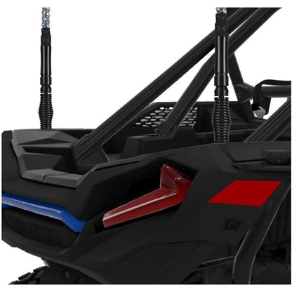 Black Barrel Spring: Secure Attachment for LED Quick Disconnect Whips