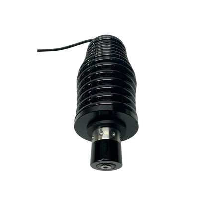 Premium Heavy-Duty Black Barrel Spring for Big Eddy's LED Whips – Reinforced Protection with Quick-Release Power Integration