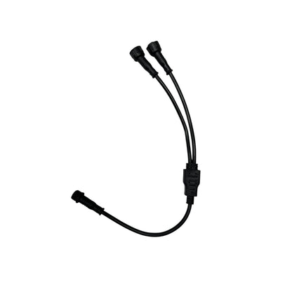 Universal 3PIN Y Cable Adapter for LED Whip and Rock Light Extensions