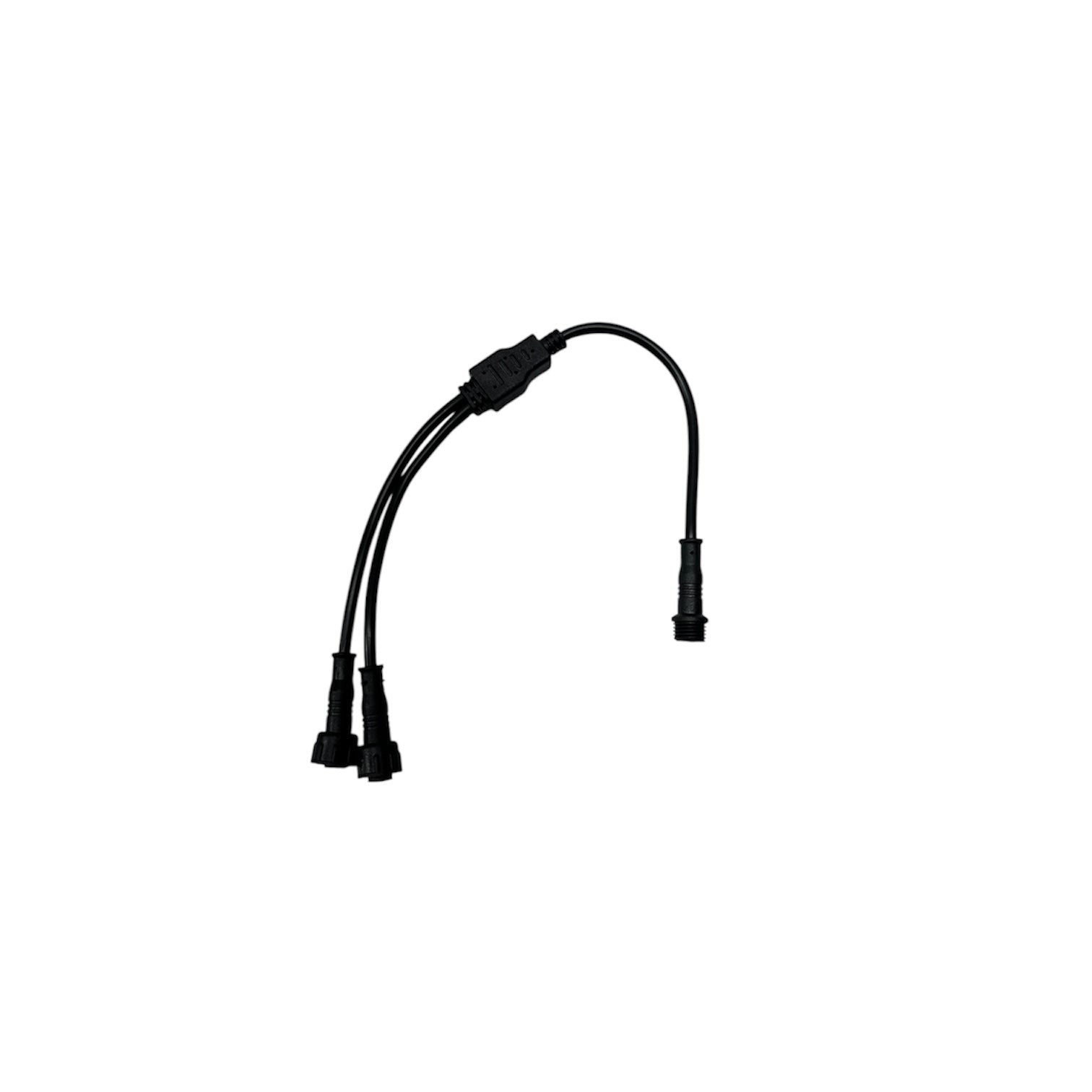 Universal 3PIN Y Cable Adapter for LED Whip and Rock Light Extensions