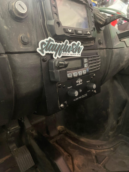 Polaris RZR 200 EFI PCI / Kenwood Radio Mount (2022+)