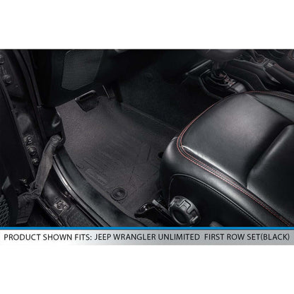 SMARTLINER Floor Liners for 2018-2024 Jeep Wrangler Unlimited