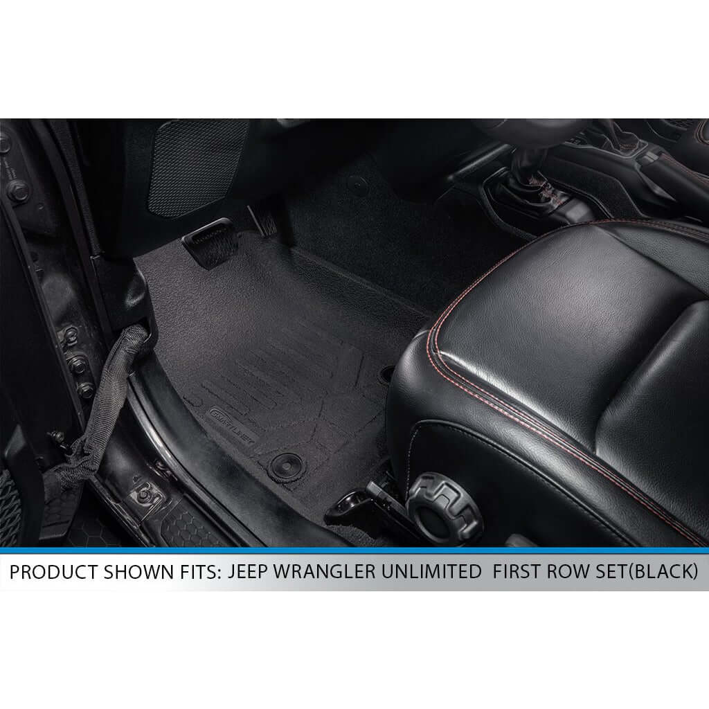 SMARTLINER Floor Liners for 2018-2024 Jeep Wrangler Unlimited
