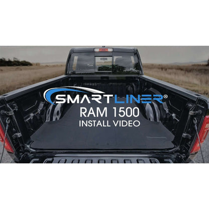 SmartCoverage™ Floor Liners For 2019-2024 Ram 1500 Crew Cab with First Row Bench Seat